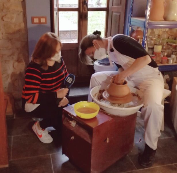 Conexión Asturias estuvo en mi taller!