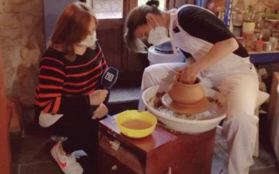 Conexión Asturias estuvo en mi taller!
